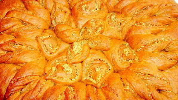 шоколадно-миндальный пирог африканская снежинка