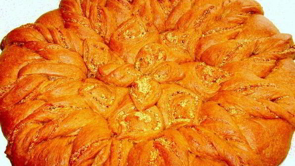 шоколадно-миндальный пирог африканская снежинка