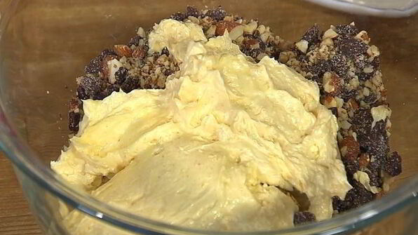 шоколадно-миндальный пирог