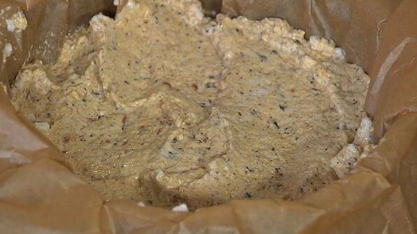 шоколадно-миндальный пирог