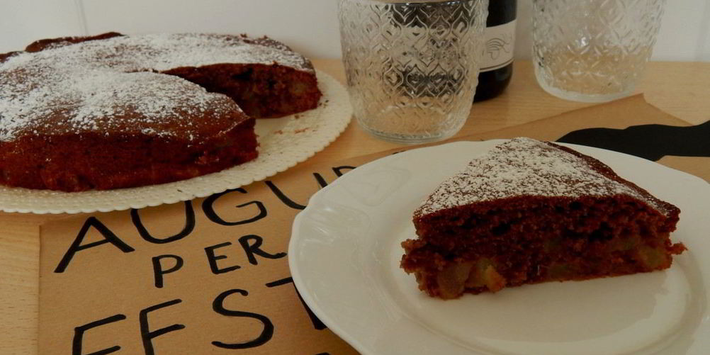 Рецепт шоколадный пирог с грушами