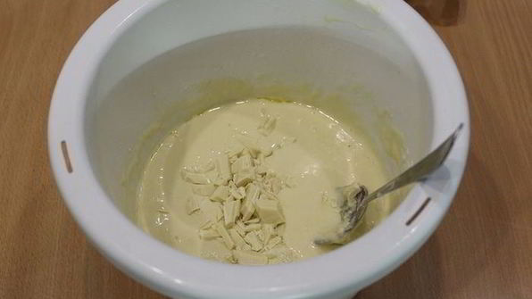 сырный пирог с черникой