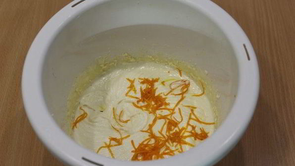 сырный пирог с черникой