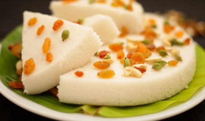 Тайландский рисовый пирог с фруктами