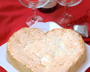 Цитрусовый пирог с безе