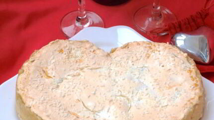 Цитрусовый пирог с безе