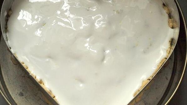 цитрусовый пирог с безе