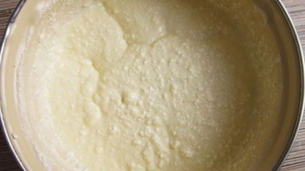 творожно-яблочный насыпной пирог