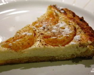 Творожный пирог с мандаринами