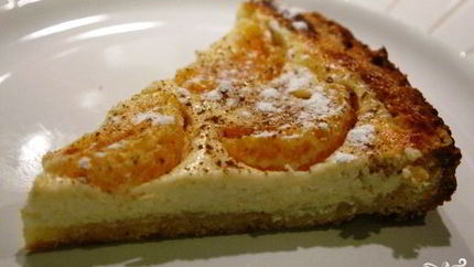 Творожный пирог с мандаринами