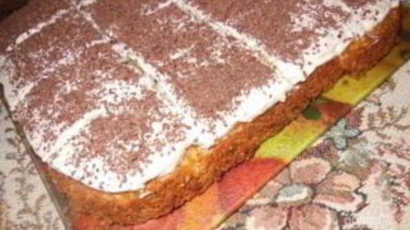 тыквенный маковый пирог