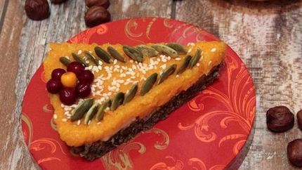 Тыквенный пирог без выпечки