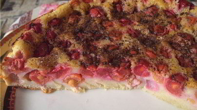 Вишневый пирог Клафути