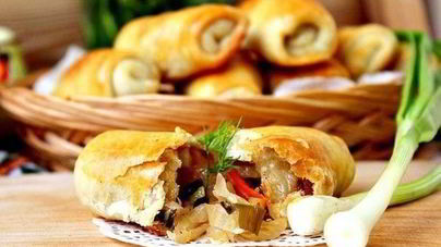 Вэрзере — пироги с капустой