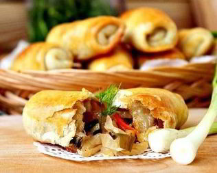 Вэрзере — пироги с капустой