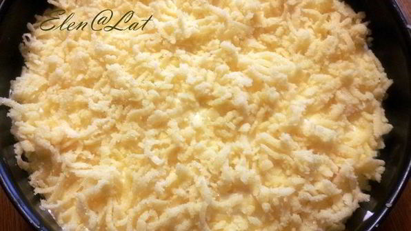 яблочный пирог с лимоном и безе