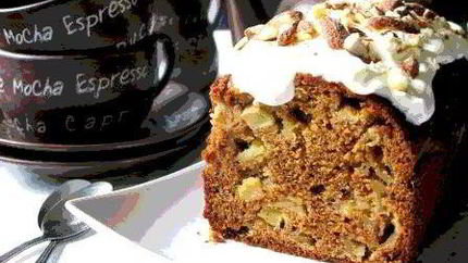 Яблочный пирог с медом