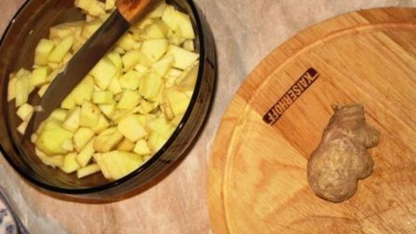 яблочный пирог с медом