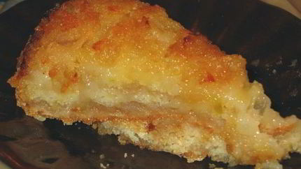 Яблочный пирог в микроволновке