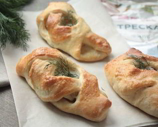 Архангельские пирожки с рыбой