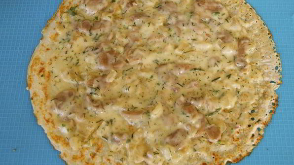 блинчатые пирожки, панированные в тесте