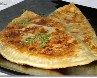 Быстрые жареные пирожки с сыром на воде