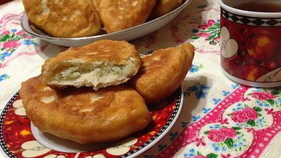 Дрожжевые пирожки с картофельной начинкой
