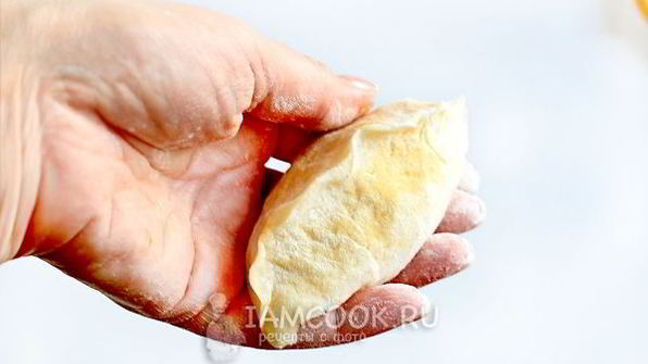 картофельные пирожки с капустой