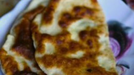 Кутабы с зеленью