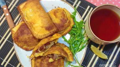 Лентяйские пирожки из хлеба