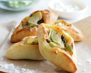 Маленькие пирожки с овощами