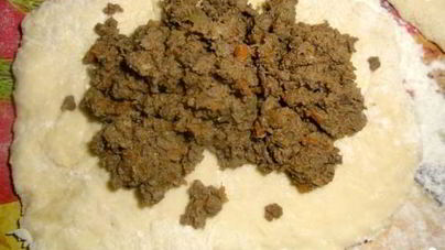 Начинка с печенью для пирожков