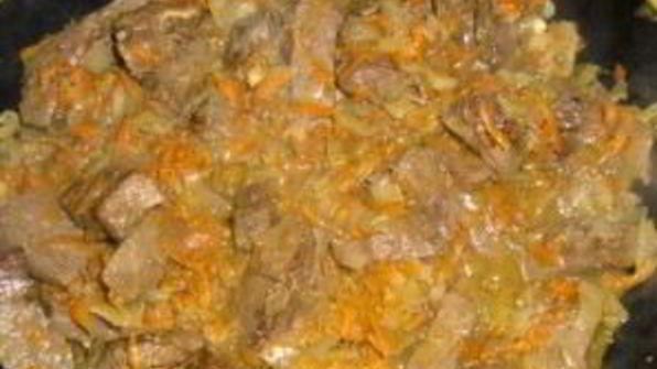 начинка с печенью для пирожков