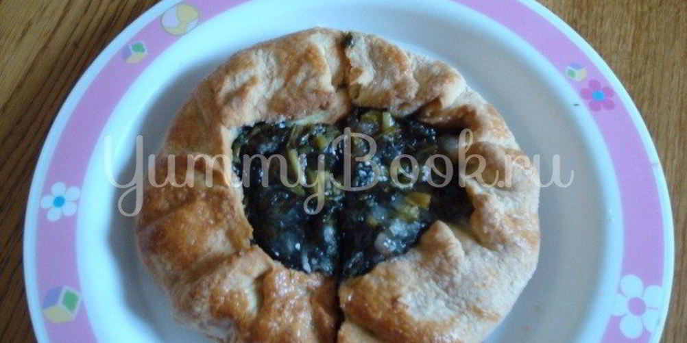 Рецепт открытые пирожки с щавелем