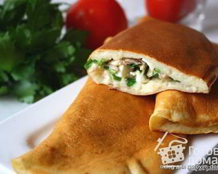 Пирожки-блинчики