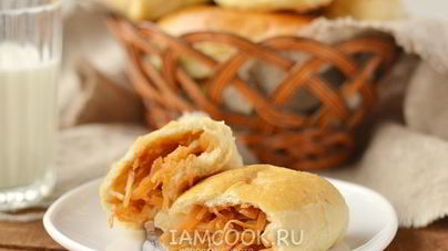 Пирожки дрожжевые на кефире