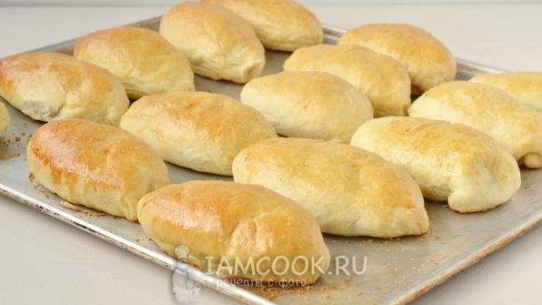 пирожки дрожжевые на кефире