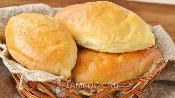 пирожки дрожжевые на кефире