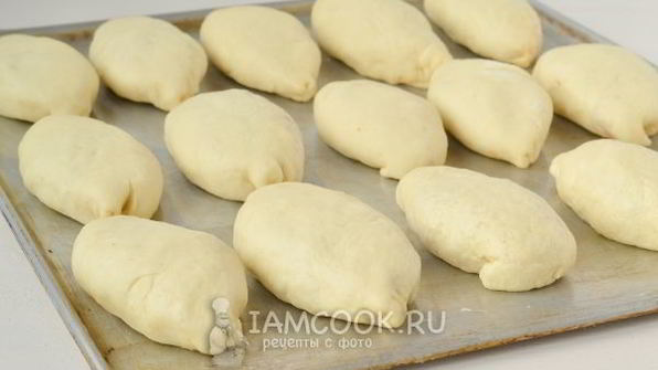 пирожки дрожжевые на кефире