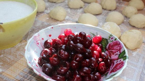 пирожки духовые на дрожжах