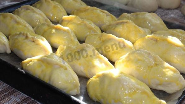 пирожки духовые на дрожжах
