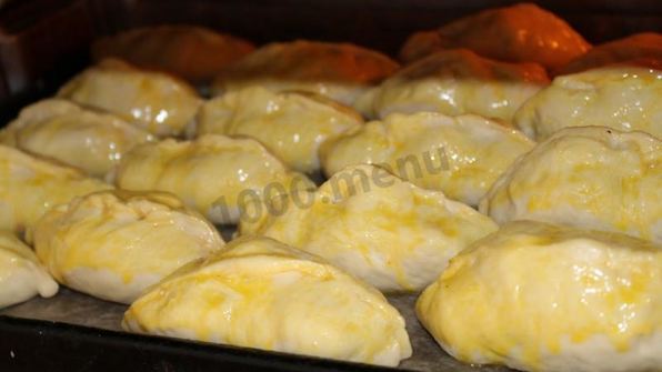 пирожки духовые на дрожжах