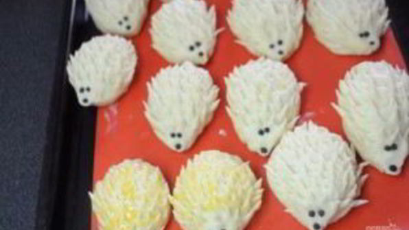 пирожки ежики