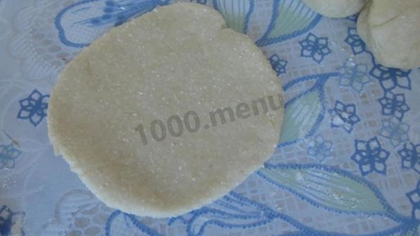 пирожки из бездрожжевого теста с яблочной начинкой