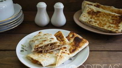 Пирожки из лаваша с мясом в духовке