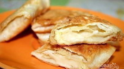 Пирожки из лаваша с сыром
