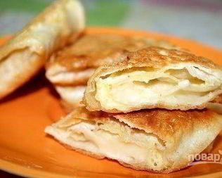 Пирожки из лаваша с сыром