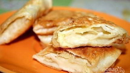 Пирожки из лаваша с сыром