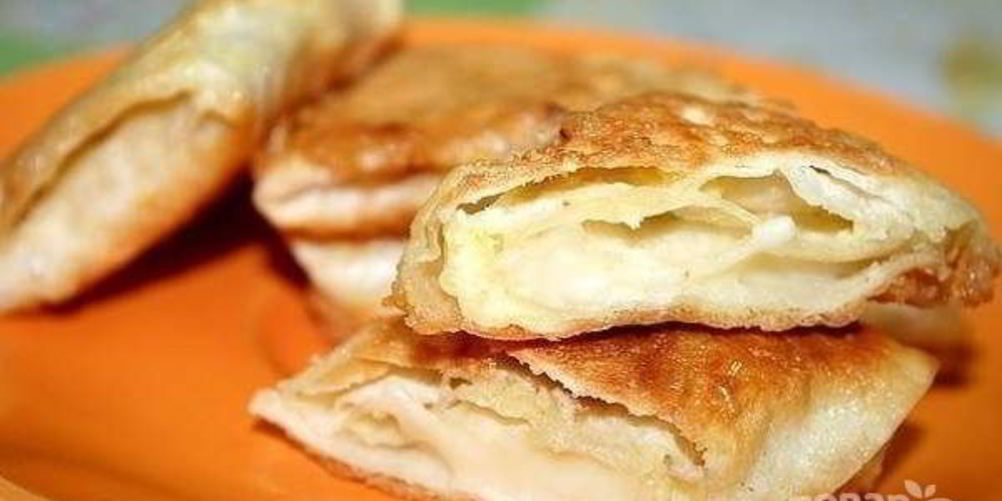 Рецепт пирожки из лаваша с сыром