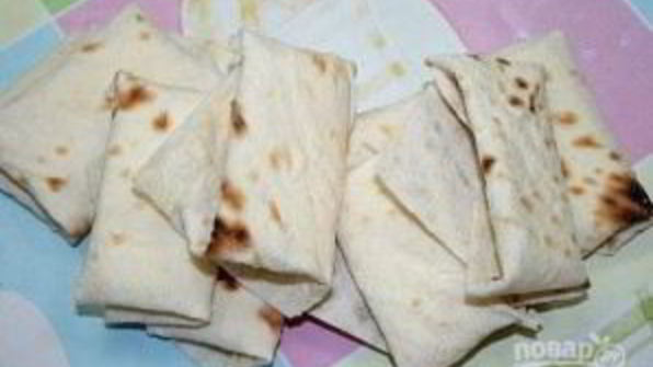 пирожки из лаваша с сыром